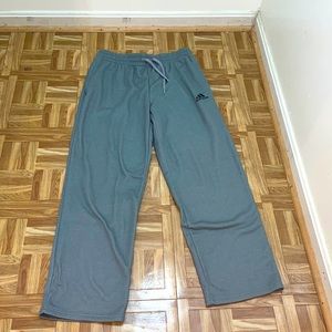Adidas gray sweat pants Large.